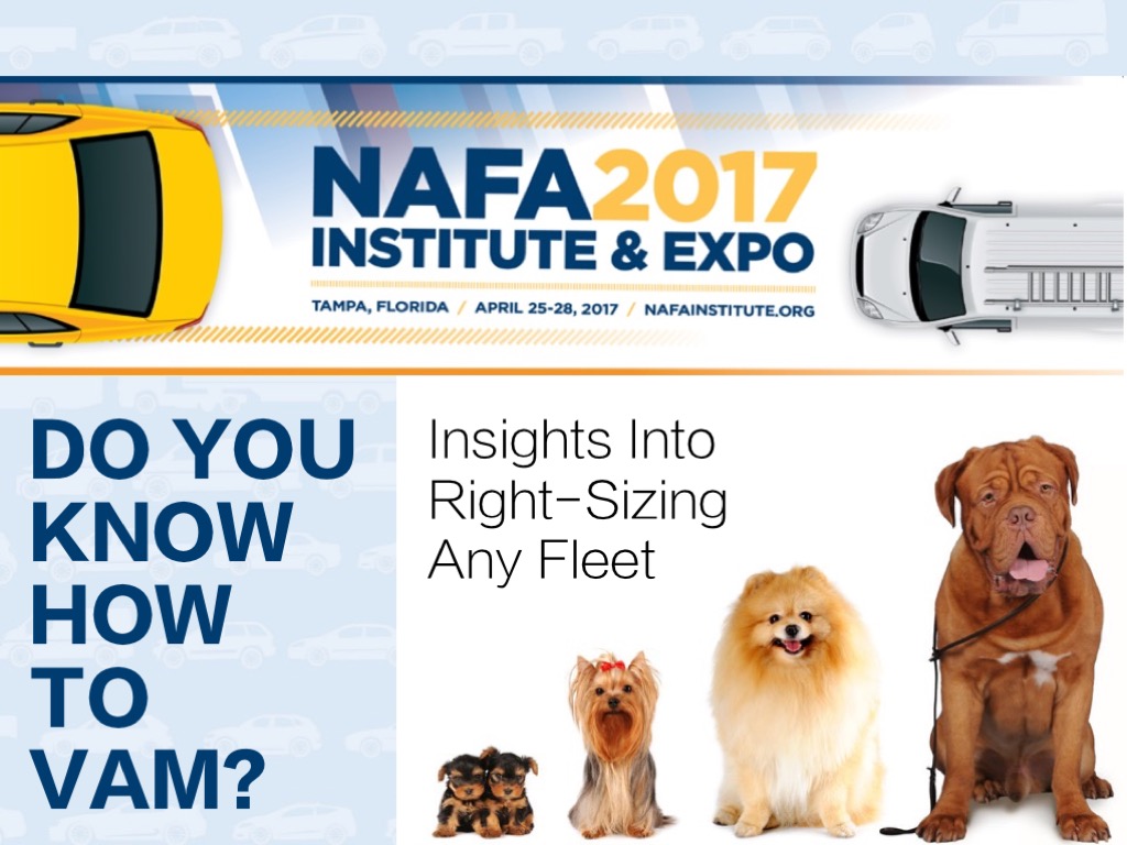 Do You Know How To VAM NAFA APR 2017 1 Mercury Associates Inc